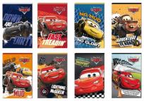 Opakowanie Notes A7/30K z poddrukiem Cars (16szt)