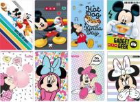 Opakowanie Notes A7/30K z poddrukiem Minnie&Mickey (16szt)
