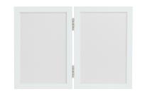 Opakowanie Odcisk bobasa ramka podwójna z glinką biały