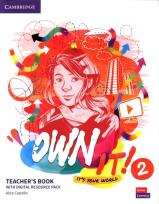 Okładka książki Own it! 2 Teacher's Book with Digital Resource Pack