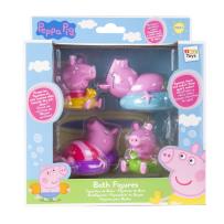 Opakowanie Peppa Pig - Zestaw 4 figurek do kąpieli mix