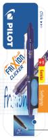 Opakowanie Pióro kulkowe Pilot Frixion Clicker niebieskie + gumka blister