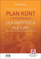 Okładka książki Plan kont z komentarzem dla instytucji kultury (z suplementem elektronicznym)