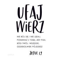 Opakowanie Podstawka korkowa - Ufaj i wierz