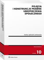 Okładka książki Pojęcia i konstrukcje prawne ubezpieczenia społecznego