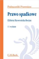 Okładka książki Prawo spadkowe w13 Podr Praw