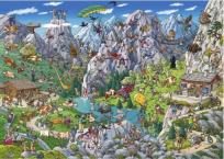 Opakowanie Puzzle 1000 Szalona wyprawa w góry