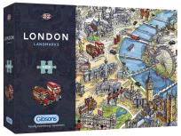 Opakowanie Puzzle 1000 Zabytki Londynu G3