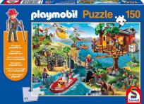 Opakowanie Puzzle 150 Playmobil Domek na drzewie + figurka G3