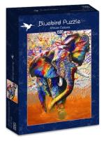 Opakowanie Puzzle 1500 Afrykańskie kolory