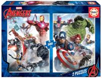Opakowanie Puzzle 2x500 Avengers G3