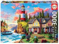 Opakowanie Puzzle 3000 Latarnia morska G3