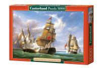 Okładka książki Puzzle 3000 Żaglowce na morzu CASTOR