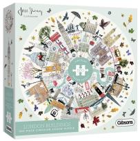 Opakowanie Puzzle 500 Londyńskie budynki (okrągłe) G3