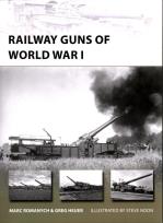 Okładka książki Railway Guns of World War I New Vanguard 249