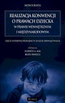 Okładka książki Realizacja konwencji o prawach dziecka