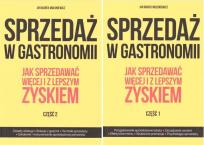 Okładka książki Sprzedaż w gastronomii Część 1-2