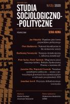 Opakowanie Studia Socjologiczno-Polityczne 1/12/2020