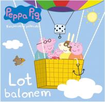 Okładka książki Świnka Peppa nr.65 Lot balonem