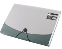 Opakowanie Teczka A4 12 przegródek zielona D.RECT