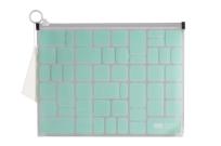 Opakowanie Teczka B5 PP z suwakiem Trend Green HAPPY COLOR