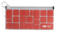 Opakowanie Teczka B6 PP z suwakiem Trend Coral HAPPY COLOR