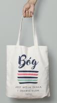 Opakowanie Torba bawełniana eco - Bóg jest moją skałą