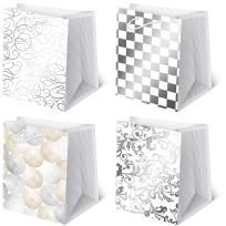 Opakowanie Torebki ozdobne T16 AVANTGARDE set 4 Białe