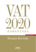 Okładka książki VAT 2020.Komentarz