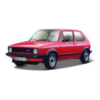 Opakowanie Volkswagen Golf MK! GTI 1979 Red 1:24 BBURAGO