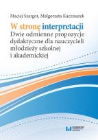 Okładka książki W stronę interpretacji