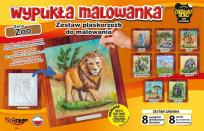 Opakowanie Wypukła malowanka - Zoo Zestaw 8 wzorów