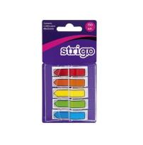 Opakowanie Zakładki indeksujące 45x12mm 5 kolorów STRIGO