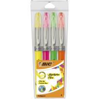 Opakowanie Zakreślacz BIC Highlighter Flex mix AST Etui 4szt