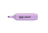 Opakowanie Zakreślacz Mistral Pastel fioletowy (10szt) TOMA
