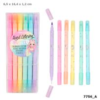 Opakowanie Zestaw flamastry z cienkopisami 6 kolorów TopModel 7756A