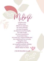 Opakowanie A Kartka Składana - Hymn o miłości ST