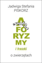 Okładka książki Aforyzmy i fraszki o zwierzętach