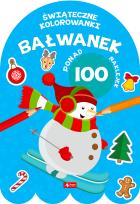 Okładka książki Bałwanek Kolorowanka z naklejkami