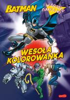 Okładka książki Batman. Wesoła kolorowanka