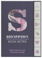 Opakowanie Book Notes - Shopping - znaczniki zakupy