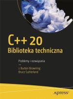 Okładka książki C++20 Biblioteka techniczna