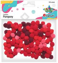 Opakowanie Dodatek dekoracyjny Craft-fun pompony (0126R)
