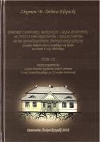 Okładka książki Dwory i dworki miejskie oraz budynki... T.3