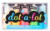 Opakowanie Farby kropkowe Świecące w ciemności