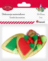 Opakowanie Filcowe serca 3szt