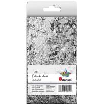 Opakowanie Folia do złoceń srebrna w płatkach 3g