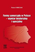 Okładka książki Formy samorządu w Polsce. Wymiar terytorialny i specjalny