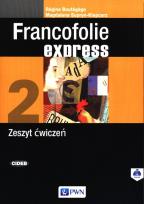 Okładka książki Francofolie express 2 Zeszyt ćwiczeń.