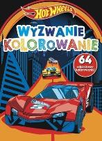 Okładka książki Hot Wheels Wyzwanie kolorowanie